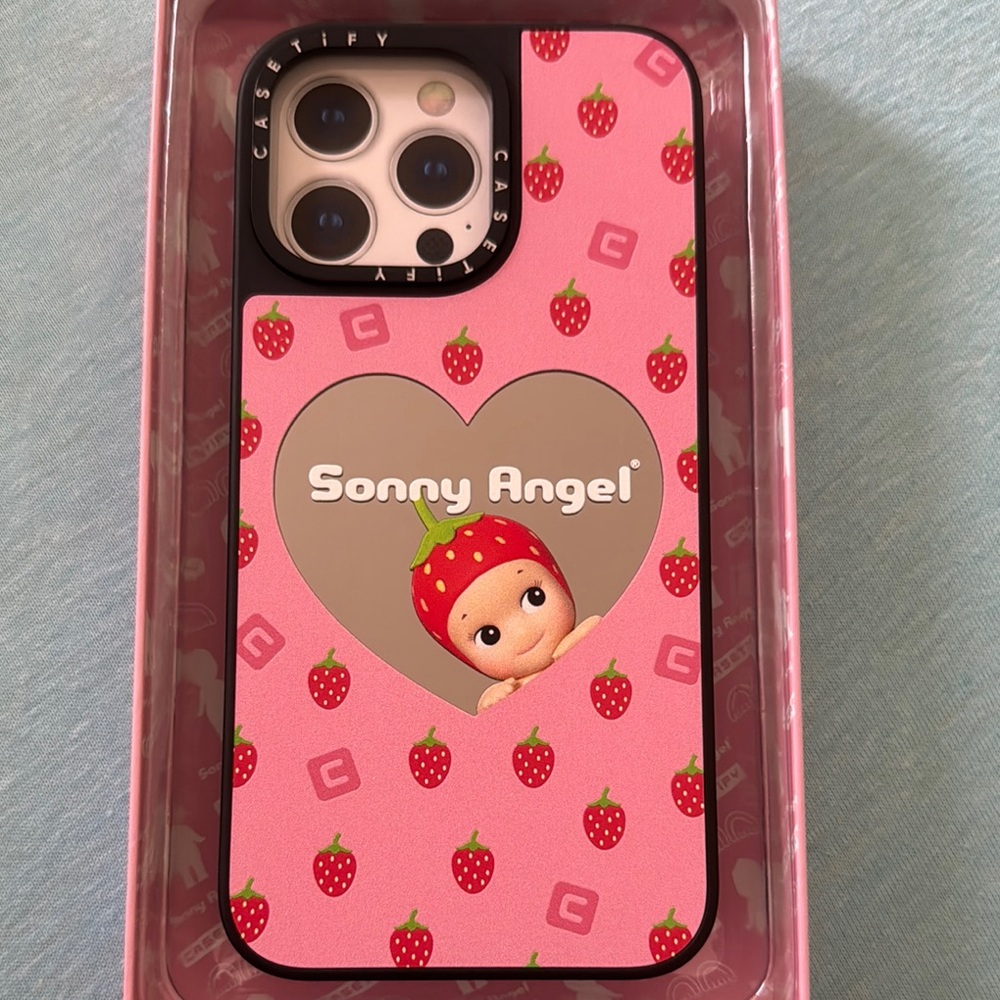 Casetify Strawberry Sonny Angel iPhone 15 Pro Max Case